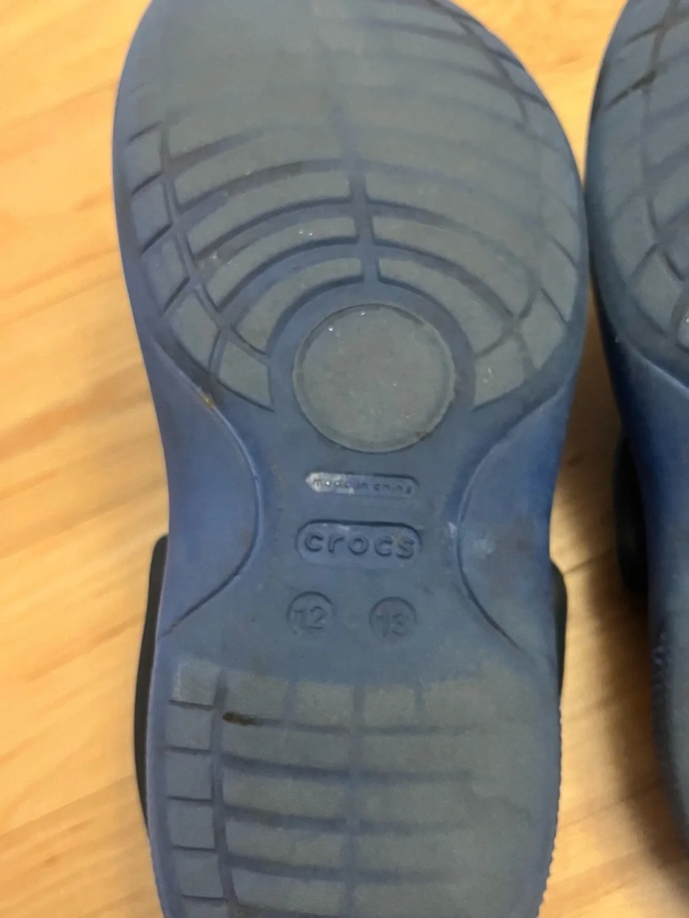 CROCS Kids Navy Blue Sandals
